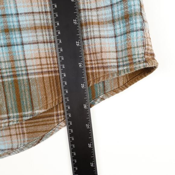 Pendleton Mens XL Mason Button Down Long Sleeve Flannel Shirt 100% Cotton - Picture 5 of 10